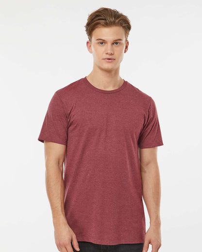 Tultex Premium Cotton Blend T-Shirt 541 #colormdl_Burgundy Heather