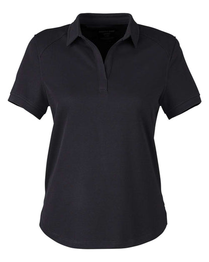 North End Women's Express Tech Performance Polo NE112W #color_Black