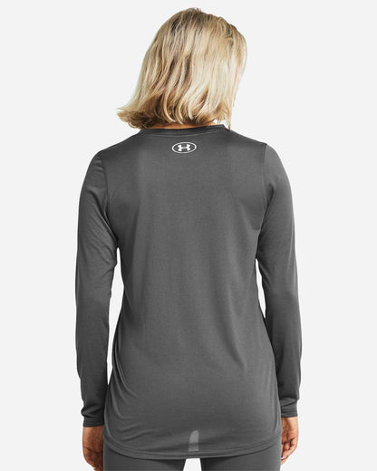 Under Armour Women's Team Tech™ Long Sleeve T-Shirt 1376852 #colormdl_Castlerock/ White