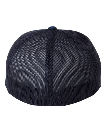 Flexfit Trucker Cap 6511 #color_Navy/ White/ Navy