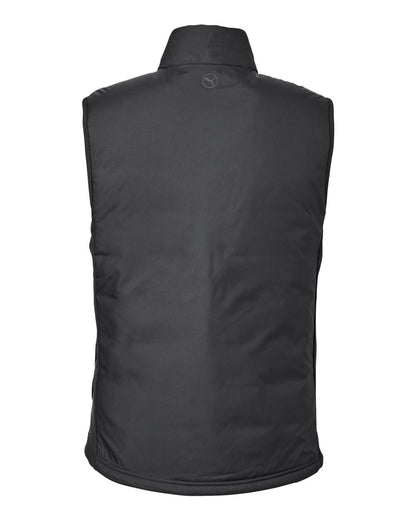 Puma Golf Men's Hielands Vest 631106 #color_Puma Black