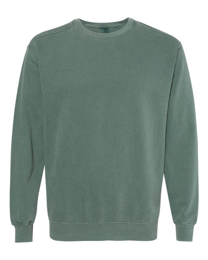 Comfort Colors Unisex Garment-Dyed Crewneck Sweatshirt 1566 #color_Blue Spruce