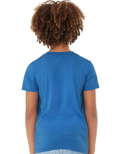 BELLA + CANVAS Youth Jersey Tee 3001Y #colormdl_Columbia Blue