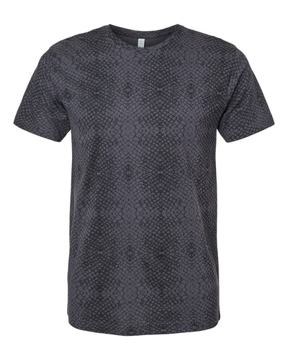 LAT Unisex Fine Jersey Tee 6901 #color_Black Reptile