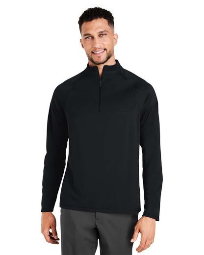 North End Men's Revive Coolcore® Quarter-Zip Pullover NE410 #colormdl_Black