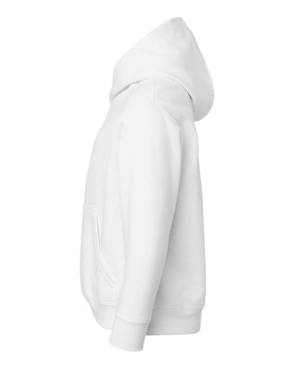 LAT Youth Fleece Hoodie Sweatshirt 2296 #color_White