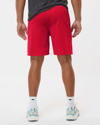 C2 Sport Men's Mesh 7" Shorts 5107 #colormdl_Red
