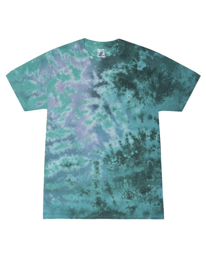 Colortone Multi-Color Tie-Dyed T-Shirt 1000 #color_Zero G