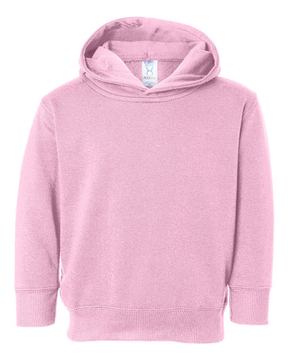 Rabbit Skins Toddler Pullover Fleece Hoodie 3326 #color_Pink