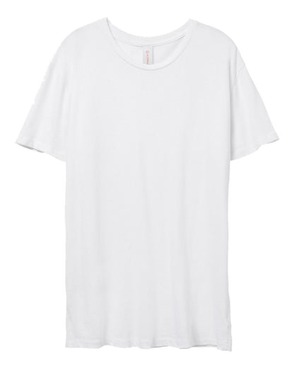Alternative Heritage Garment Dyed Distressed Tee 4850 #color_White Reactive