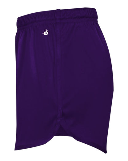 Alleson Athletic B-Core Track Shorts 7272 #color_Purple