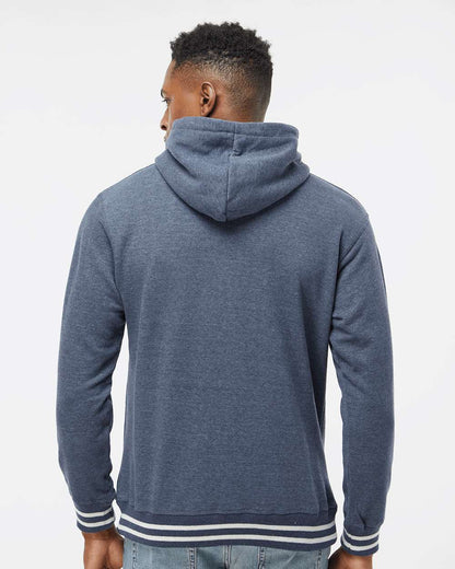 J. America Men's Relay Hooded Sweatshirt 8649 #colormdl_Navy