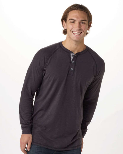 Boxercraft Henley Long Sleeve T-Shirt BM3101 #colormdl_Black