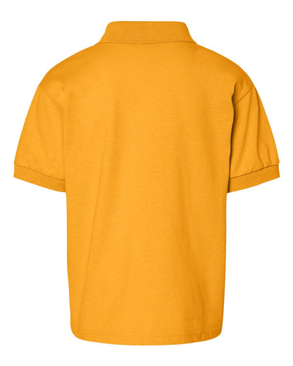 Gildan Youth DryBlend® Jersey Polo 8800B #color_Gold