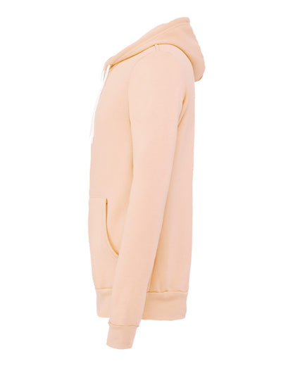 BELLA + CANVAS Sponge Fleece Full-Zip Hoodie 3739 #color_Peach