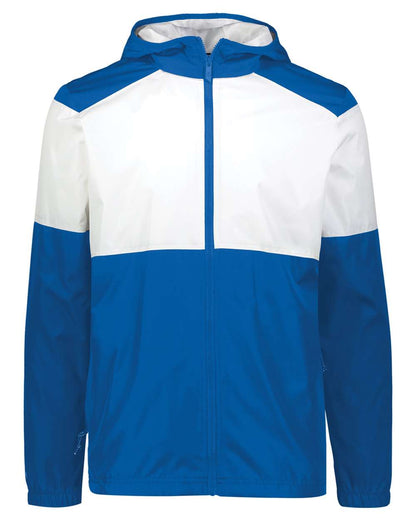 Holloway Men's SeriesX Hooded Jacket 229528 #color_Royal/ White
