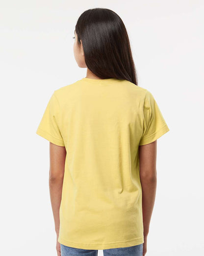LAT Youth Fine Jersey Tee 6101 #colormdl_Butter