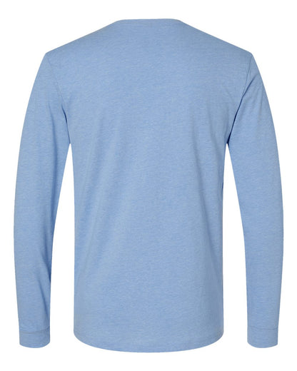 Next Level CVC Long Sleeve T-Shirt 6211 #color_Heather Columbia Blue