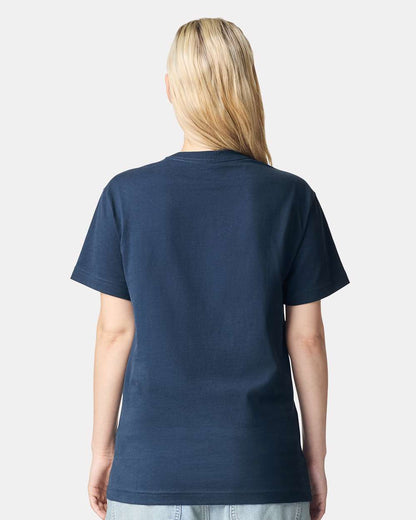American Apparel Unisex Super Heavyweight Tee 9001 #colormdl_Sea Blue