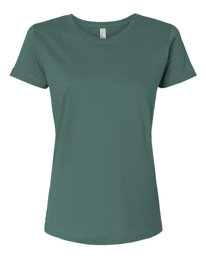 LAT Women's Fine Jersey Tee 3516 #color_Basil
