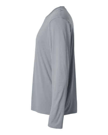AllPro Unisex Pro-Lock Performance Long Sleeve T-Shirt 48400 #color_Heather Steel