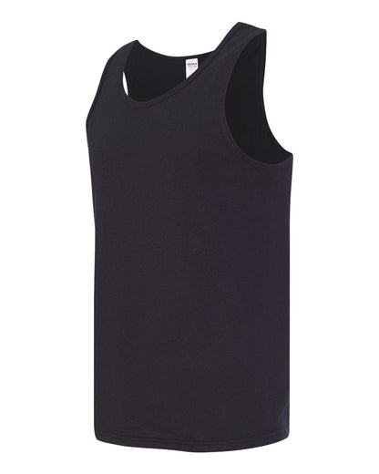 Gildan Unisex Heavy Cotton™ Tank Top 5200 #color_Black