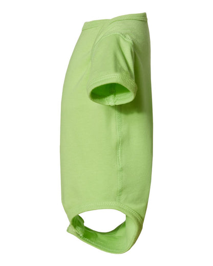 Rabbit Skins Infant Fine Jersey Bodysuit 4424 #color_Key Lime