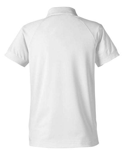 Harriton Women's Charge Snag and Soil Protect Polo M208W #color_White