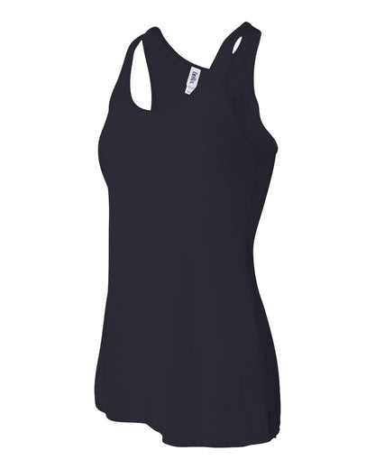 BELLA + CANVAS Women's Flowy Racerback Tank 8800 #color_Midnight