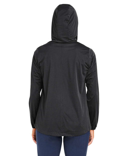 North End Women's Network Lightweight Jacket NE75W #colormdl_Black Heather