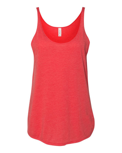 BELLA + CANVAS Women's Slouchy Tank 8838 #color_Red Triblend