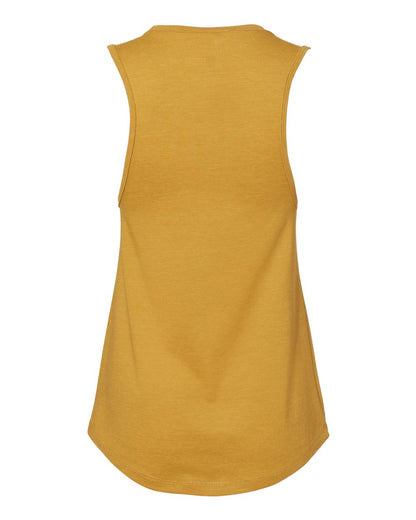 BELLA + CANVAS Women's Jersey Muscle Tank 6003 #color_Heather Mustard