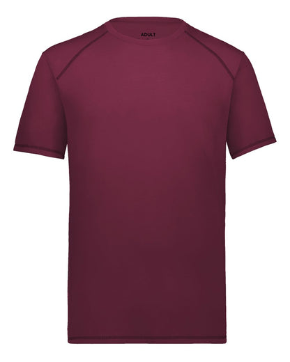 Augusta Sportswear Super Soft-Spun Poly T-Shirt 6842 #color_Maroon