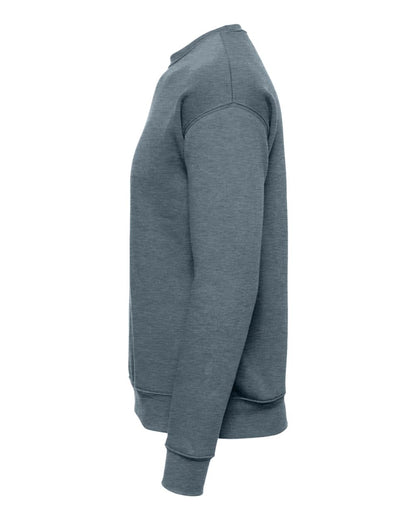 BELLA + CANVAS Unisex Sponge Fleece Drop Shoulder Crewneck Sweatshirt 3945 #color_Heather Slate