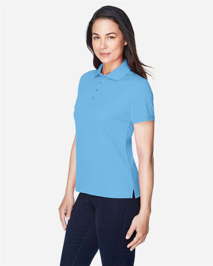 CORE365 Women's Origin Performance Piqué Polo 78181 #colormdl_Columbia Blue