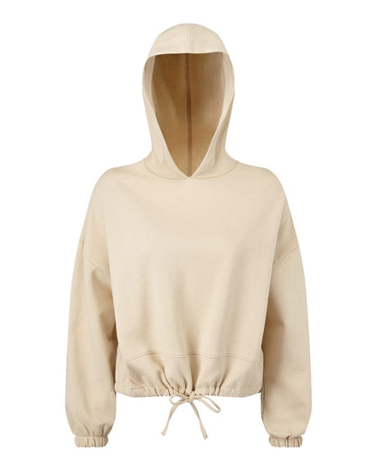 TriDri Women's Cropped Maria Hooded Sweatshirt TD085 #color_Nude