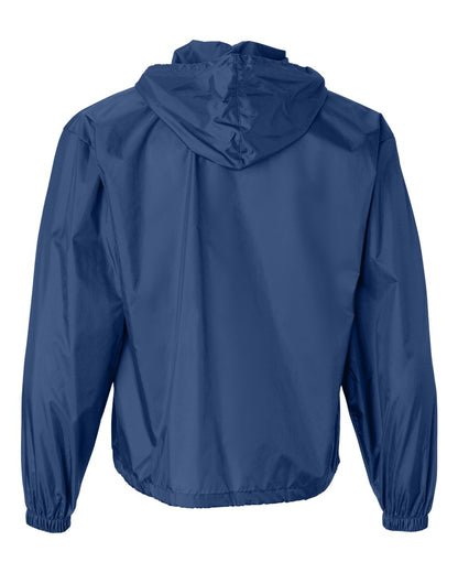 Augusta Sportswear Packable Half-Zip Hooded Pullover Jacket 3130 #color_Royal