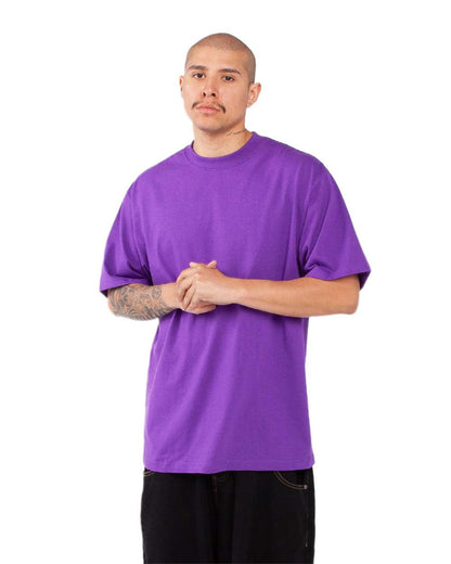 Shaka Wear Men's Tall Max Heavyweight T-Shirt SHMHSST #colormdl_Purple