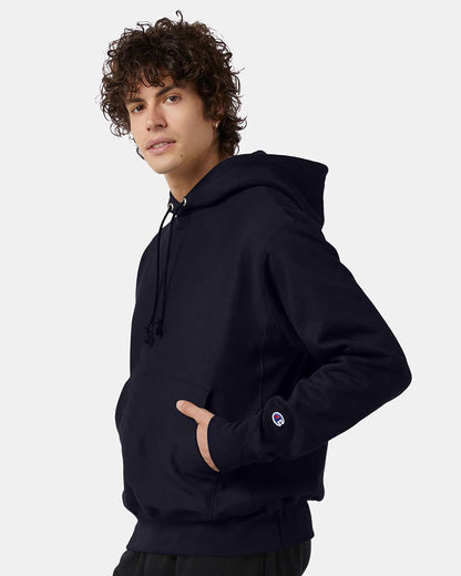 Champion Unisex Reverse Weave® Hooded Sweatshirt S101 #colormdl_Navy
