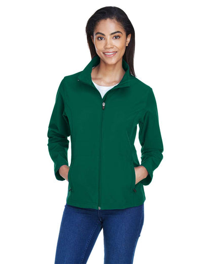Team 365 Women's Leader Soft Shell Jacket TT80W #colormdl_Sport Forest