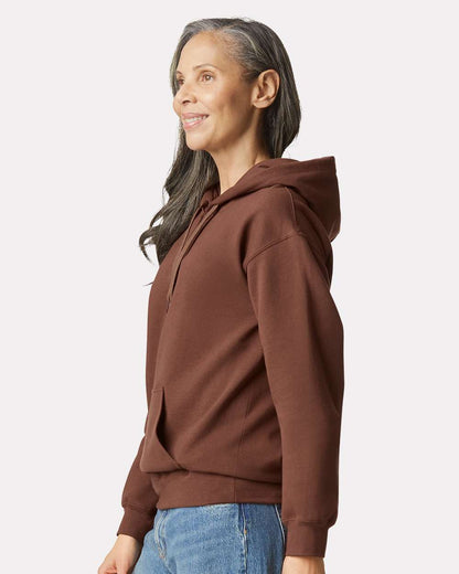 Gildan Softstyle® Midweight Hooded Sweatshirt SF500 #colormdl_Cocoa