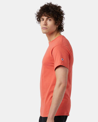 Champion Unisex Classic T-Shirt T425 #colormdl_Red River Clay