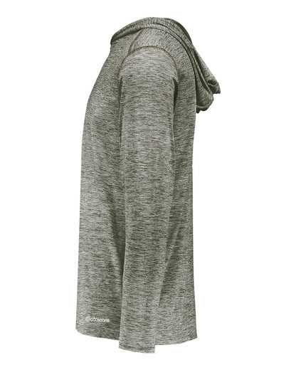 Holloway Men's Electrify CoolCore® Hooded Sweatshirt 222589 #color_Olive Heather