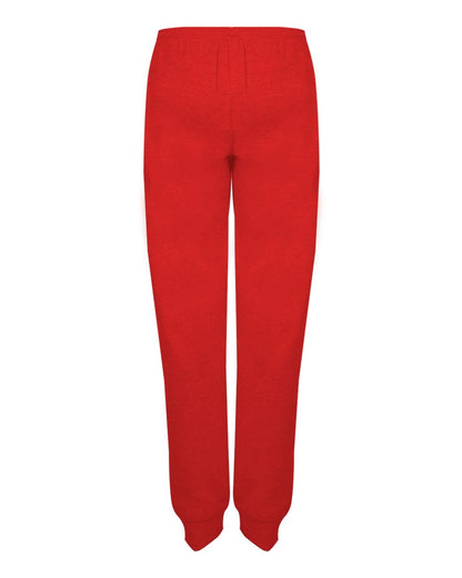 Badger Sport Athletic Fleece Joggers 1215 #color_Red