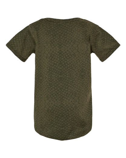 Rabbit Skins Infant Fine Jersey Bodysuit 4424 #color_Green Reptile