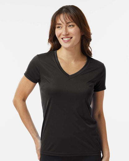 Paragon Women's Vera V-Neck T-Shirt 203 #colormdl_Black