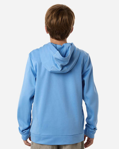 Team 365 Youth Squad Hooded Tech Fleece Pullover TT400Y #colormdl_Sport Light Blue