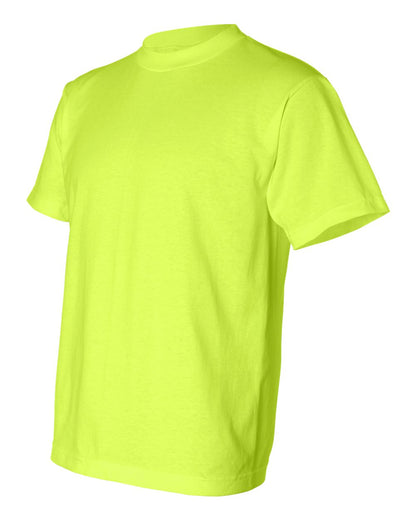 Bayside USA-Made 50/50 T-Shirt 1701 #color_Safety Green