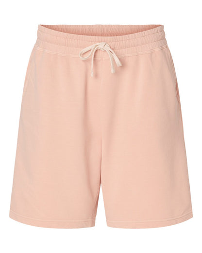 Comfort Colors Garment-Dyed Lightweight Fleece Sweat Shorts 1468 #color_Peachy