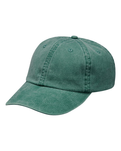 Adams Headwear Youth Pigment-Dyed Cap ACKO101 #color_Forest